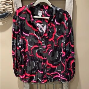 Nic + Zoe Button Down Top